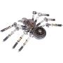 Haoun 3D Metal Puzzle for Teens and Adults, DIY Assembly Insect Model Stainless Steel Model Kit Jigsaw Puzzle Brain Teaser Mechanical Educational Toy, Desk Ornament -Spider