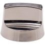 Earth Star 57MM OD Metal BBQ Stove Knob for 8mm Shaft Valve 304 Stainless Steel