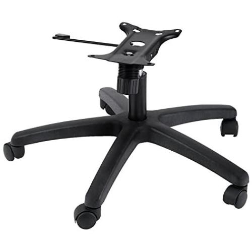 Hihone Office Chair Base 28'' Swivel Chair Base Replacement 350lbs Capability with Bottom Plate Base Cylinder and 5 Casters,Tilt Style Chair Base with Rolling Wheels Height Adjustable