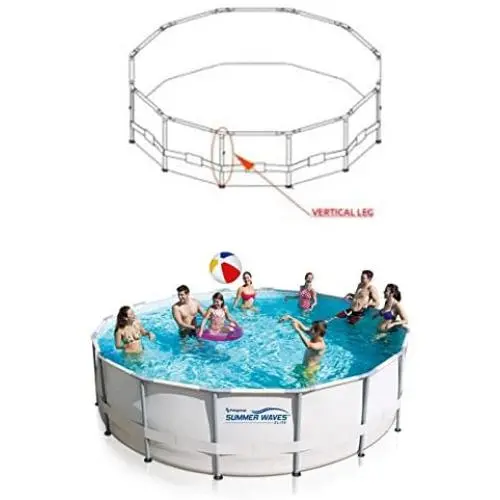 Summer Waves Elite Vertical Leg for 52 Inch Metal Frame Round Pools Summer Waves Elite Vertical Leg for 52 Inch Metal Frame Round Pools