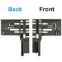 Upgraded New Polymer Material W10546503 Upper Rack Adjuster, W10195840 Adjuster Positioner, W10195839 Dishwasher Rack Adjuster and W10250160 Arm Clip-Lock Replacement for 665 Whirlpool KitchenAid