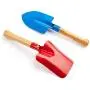 4-Piece Set 8'' Kids Gardening Tools, Made of Metal with Sturdy Wooden Handle, Safe Toy Gardening Equipment Fork, Trowel, Rake & Shovel for Children Beach Sandbox Toy 4-Piece Set 8'' Kids Gardening Tools, Made of Metal with Sturdy Wooden Handle, Safe Toy Gardening Equipment Fork, Trowel, Rake & Shovel for Children Beach Sandbox Toy