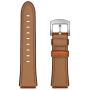 EloBeth 44mm Band Case Compatible with Apple Watch Band 44mm Series 6/5/4 & Apple Watch SE 44mm Bands, Genuine Leather Bands & Metal/PC Protective Case for iWatch Series 6/5/4/SE 44mm (Brown/Silver)