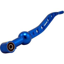 VMS Racing Dual Bend SHORT THROW SHIFTER in BLUE CNC Aluminum Metal for Honda Civic (88-00) and Del Sol (93-97) EK EK4 EK9 EM1 EF EF9 EG EG6 EJ1 D15 D16 B16 B18 JDM 88 89 90 91 92 93 94 95 96 97 98 99 00 1988 1989 1990 1991 1992 1993 1994 1995 1996 1997 1