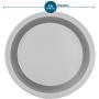 G & S Metal Products Company OvenStuff Nonstick 9” Pie Pans, Set of 2, Gray