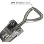 YUEPIN Toggle Clamp, 304 Stainless Steel Pull Latch Adjustable Holding Capacity 220Lbs (4001-4pcs) YUEPIN Toggle Clamp, 304 Stainless Steel Pull Latch Adjustable Holding Capacity 220Lbs (4001-4pcs)