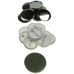 Sunshine 44mm Blank Badges & Buttons Parts for Badge & Button Making Machine (Holland-Pin Plastic-Back 100sets)