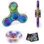 MAGTIMES Rainbow Anti-Anxiety Fidget Spinner [Metal Fidget Spinner] Figit Hand Toy for Relieving Boredom ADHD, Anxiety