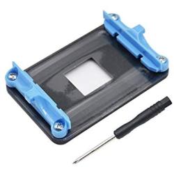 Aimeixin AM4 Bracket,Desktop Computer AMD AM4 Motherboard CPU Heatsink Bracket, Steel Back Plate Bracket for AM4s HeatSink Cooling Fan Mounting (Blue)