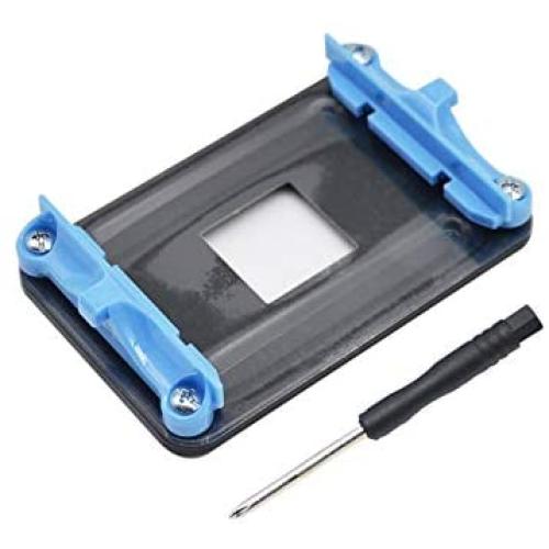 Aimeixin AM4 Bracket,Desktop Computer AMD AM4 Motherboard CPU Heatsink Bracket, Steel Back Plate Bracket for AM4s HeatSink Cooling Fan Mounting (Blue)