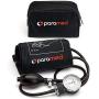 PARAMED Aneroid Sphygmomanometer – Manual Blood Pressure Cuff with Universal Cuff 8.7 - 16.5'' and D-Ring – Carrying Case in The kit – Black – Stethoscope Not Included