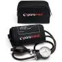 PARAMED Aneroid Sphygmomanometer – Manual Blood Pressure Cuff with Universal Cuff 8.7 - 16.5'' and D-Ring – Carrying Case in The kit – Black – Stethoscope Not Included