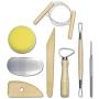 Wartoon 38Pack Sculpting Tools with Reusable Pouch for Polymer Clay Pottery Ceramic Art Craft