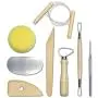 Wartoon 38Pack Sculpting Tools with Reusable Pouch for Polymer Clay Pottery Ceramic Art Craft Wartoon 38Pack Sculpting Tools with Reusable Pouch for Polymer Clay Pottery Ceramic Art Craft