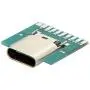CY DIY 24pin USB 3.1 Type C Female Socket Connector SMT Type with PC Board