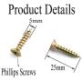 RuiLing 4PCS Universal Metal Sectional Sofa Interlocking Furniture Connector Bracket with 8PCS Screws