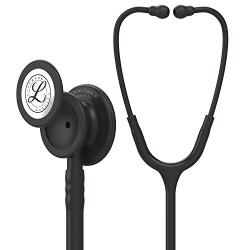 3M Littmann Classic III Monitoring Stethoscope, Black Edition Chestpiece, Black Tube, 27 Inch, 5803