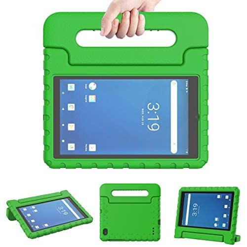 LTROP Onn 7 Inch Tablet Case, Surf Onn 7 Tablet Case, Shockproof Handle Stand Child Proof Case for Walmart Onn 7'' Tablet Android 2020/2019 (Model: 100005206/100015685) Green
