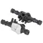 Front Axle Housing,1:10 Metal Front&Rear Axle Housing RC Upgrade Parts Accessory Compatible with Traxxas TRX4 RC Model Car(Black Silver) Front Axle Housing,1:10 Metal Front&Rear Axle Housing RC Upgrade Parts Accessory Compatible with Traxxas TRX4 RC Model Car(Black Silver)