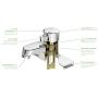 Symmons SLC-6000 SCOT 4 in. Centerset Single Handle Metering Lavatory Faucet in Polished Chrome (0.5 GPM)