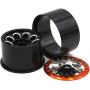 4pcs RC Crawler 2.2 Mud Slingers Tires Tyres OD 124mm & Aluminum 2.2 Beadlock Wheels Rims