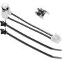 W10258275 Bimetal Thermal Fuse and 661566 Thermostat Including Simple Instruction, Compatible with Kenmore, Maytag and Amana Dishwasher