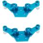 LoveinDIY 2-Pack Aluminum Shock Hoops Parts Front & Rear Tower for 1/28 Wltoys P929 P939 K979 K989 K999 K969 RC Car DIY Upgrade Parts