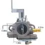 Yooppa AV520 Carburetor Kit for Tecumseh Jiffy Ice Auger Model 30 and 31 Replace 3hp 640290 640263 631720A 631720B TV085XA 2-Cycle Vertical Engine Strike Master Carburetor Yooppa AV520 Carburetor Kit for Tecumseh Jiffy Ice Auger Model 30 and 31 Replace 3hp 640290 640263 631720A 631720B TV085XA 2-Cycle Vertical Engine Strike Master Carburetor