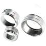 Xotic Tech 3pcs Silver Aluminum Metal Interior AC Climate Control Radio Volume Knob Ring Covers For BMW F20 F21 F22 F30 F31 F80 F32 F33 F36 F82 F83