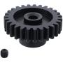 Hobbypark Metal Diff Differential Main Gear 42T & Motor Pinion Gear 27T Set for WLtoys A959-B A969-B A979-B K929-B 1/18 Scale RC Car Upgrade Parts (Black)