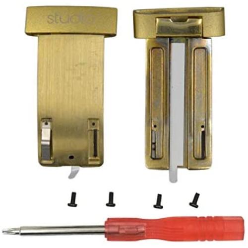 SINDERY Hinge Metal Parts Headband Connector Compatible with Studio 2 Wireless. (Gold)