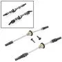 Tongina Upgrade Metal Front Rear Bridge Axle Differential Diff Set for WPL B14 C14 C24 - Metal Differential with Bearing Tongina Upgrade Metal Front Rear Bridge Axle Differential Diff Set for WPL B14 C14 C24 - Metal Differential with Bearing