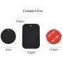 Mini Car Phone Mount Magnet Key Holder by Ailun 2Pack Stick on Dashboard Magnetic Car Mount Holder for iPhone 12 12Pro 12Mini 12Pro Max iPhone 11/11 Pro/11 Pro Max/X Xs XR Xs Max and More Silver