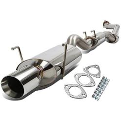 DNA Motoring CBE-OE-ARSX-S-NRT Stainless Steel Catback Exhaust System