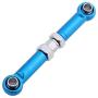 Hobbypark 6PCS Adjustable Aluminum Steering Linkage Servo Link Pull Rod Turnbuckle A959-03 Metal for WLtoys A959 A969 A979 1/18th RC Car Upgrade Parts