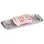 mDesign Metal 2-Piece Sink Tray Caddy for Kitchen Countertops - Removable Grid Insert for Sponges, Scrubbers, Bar Soap, Cleaning Tools - Drainage Grid with Tray - 2 Pack - Brushed Stainless Steel mDesign Metal 2-Piece Sink Tray Caddy for Kitchen Countertops - Removable Grid Insert for Sponges, Scrubbers, Bar Soap, Cleaning Tools - Drainage Grid with Tray - 2 Pack - Brushed Stainless Steel
