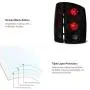 VIPMOTOZ Altezza Euro Style Tail Light Lamp For 2002-2006 Dodge RAM 1500 2500 3500 - Matte Black Housing, Smoke Lens, Driver and Passenger Side VIPMOTOZ Altezza Euro Style Tail Light Lamp For 2002-2006 Dodge RAM 1500 2500 3500 - Matte Black Housing, Smoke Lens, Driver and Passenger Side