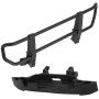 VGEBY RC Bumper, 1/10 RC Crawler Metal Front Bumper & Base Universal Front Bumper Fit for TRX4 / TRX6 1/10 RC Crawler