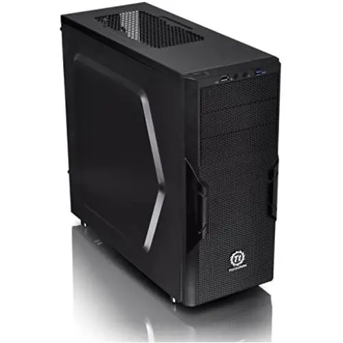 Thermaltake Versa H22 SPCC ATX Mid Tower Computer Chassis CA-1B3-00M1NN-00,Black