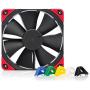 Noctua NF-F12 PWM chromax.Black.swap, Premium Quiet Fan, 4-Pin (120mm, Black)