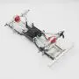 YIZAN Metal Chassis Pull Rods Servo Fixed Mount Bracket Shock Absorber for MN D90 D91 MN99S 1/12 RC Car Upgrade Parts,Silver YIZAN Metal Chassis Pull Rods Servo Fixed Mount Bracket Shock Absorber for MN D90 D91 MN99S 1/12 RC Car Upgrade Parts,Silver