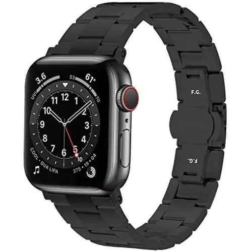 Fullmosa Stainless Steel Tool-Free Removal Watch Band Compatible for Apple Watch Series 6/SE/5/4/3/2/1, Exclusive Hand-Removal Metal Strap Part for iWatch 38mm 40mm 42mm 44mm Fullmosa Stainless Steel Tool-Free Removal Watch Band Compatible for Apple Watch Series 6/SE/5/4/3/2/1, Exclusive Hand-Removal Metal Strap Part for iWatch 38mm 40mm 42mm 44mm