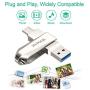HYPOOK 32GB USB 3.0 Type C Dual Port Flash Drive Memory Stick Thumb Drive for Android Smartphones Tablets MacBook - 32GB