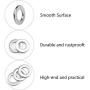 50 Pcs 20mm Stainless Stamping Blank, Silver Round Washers for Automotive Fasteners Bracelet Jewelry Marking (20MM)