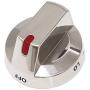 DG64-00473A Burner Dial Knob (Upgrade&Durable) with Metal Ring for Samsung Range Oven Replaces DG64-00347A,AP5917439, PS9606608