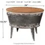Signature Design by Ashley - Shellmond Accent Cocktail Table with Storage - Farmhouse - Wood/Metal Signature Design by Ashley - Shellmond Accent Cocktail Table with Storage - Farmhouse - Wood/Metal