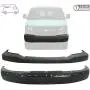 New Front Bumper Face Bar With License Plate Holes + Upper Cover Textured For 2003 - 2020 Chevrolet Express / GMC Savanna Direct Replacement 22890548 22872781