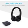 Replacement Headband Hinge Clip Cover + Pin Repair Parts Kits Set Accessories Compatible with Solo3 Wireless Solo2 Wireless Over-Ear Headphones (Matte Black)