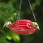 Natures Way Bird Products MHF4 Garden Top Fill Hummingbird Feeder, 16 oz Capacity, Red