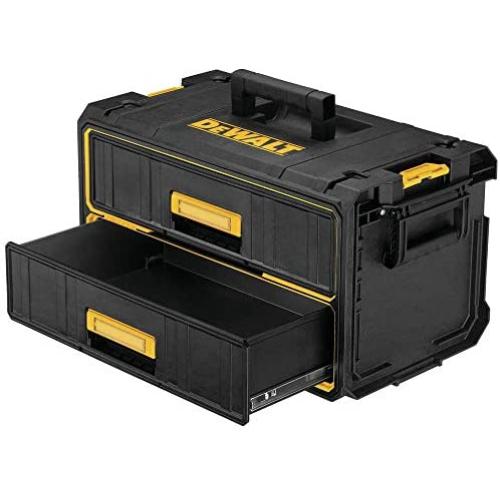 DEWALT Tool Organizer, 2 Drawers, Tough System (DWST08290)